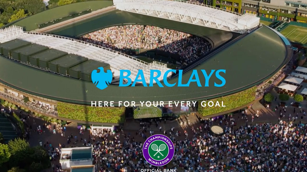 Still from Wimbledon x Barclays ‘Humble Beginnings’